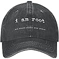 DTDSWNCD Classic I Am Root Men Baseball Caps Ubuntu Command Linux Unix Washed Hats Adjustable Outdoor Running Snapback Cap Cool