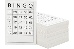 JUVALE Classic Bingo Game for Adults and Kids, 180 Different Cards, Party Game, Family Game