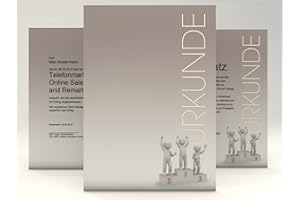 ‎DIRXBUSCHINGER Urkundenpapier "Siegerehrung" 50 Blatt | modern | für Urkunden Zertifikate | DIN A4 190g/qm | hochwertig | Briefpapier | Kartonpapier | certificate paper | Blanko Urkunde | Anerkennung Papier