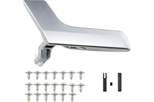 KASTURRBOO KASturbo Innen Türgriff passend für Mercedes W204 X204 C Klasse Matt Silber Innentürgriff Linke Seite Kit OE#2047201763 2047202763 2047201171