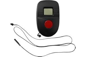 ARMYJY Compteur de vitesse, moniteur d'affichage de compteur de vitesse pour vélo d'exercice, machine de marche, écran LCD, outil d'exercice en plein air