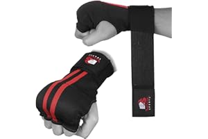 Fasce da Boxe Belicon Sports-Gel, Bendaggi Interni Elastici Lunghi, Protezione Imbottita per Polso e Pugno, per Allenamento Boxe, Muay Thai, Kickboxing, Arti Marziali, Uomo Donna