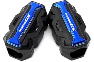 LOTFI R1300GS Apto for BMW R1300 GS R 1300 GS 2023 2024 R1200GS R1250GS Protector de Motor de Motocicleta protección de Parachoques embellecedor Bloque Barra de Choque (Size : Blue-R1300gs T)