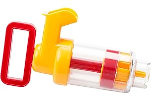 AquaPlay - Pompa dell'Acqua Piccola - Set di espansione per Acqua, Adatto per Serrature, 15 cm, Accessori per corsi d'Acqua, per Bambini dai 3 Anni in su, 8700001134, Giallo