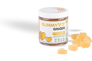 NTP BIOTECH Gummyvit Ginger - Integratore alimentare in gommosa di zenzero - antinausea, per favorire la digestione e eliminare i gas in eccesso - 40 gommose