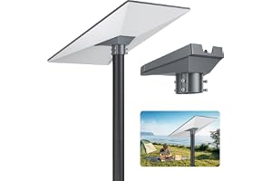 WXPSKY Starlink Stångfäste Gen 3, premium aluminiumlegering Starlink stolpfäste Gen 3, Starlink Gen 3 montering Starlink fäst
