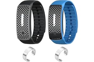 AOUZOVLI Ultrasons Bracelet 2 pièce et Bague Ouvert Réglable 2 pièce Ultrasons Bracelet Ensemble pour Homme Femme Portable Classique Bracelet Réglable Cadeaux Bijoux Lenvironnement Extérieure Bracelet