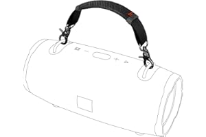 Desing Wish Pasek do uchwytu głośnika JBL Xtreme/Xtreme 2 / Xtreme 3 przenośny bezprzewodowy głośnik Bluetooth, zdejmowany pasek z uchwytem (czarny)