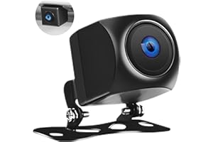 OiLiehu Cámara de Marcha atrás,Cámara AHD720 HD HTJ-01,Cámara de visión Nocturna,Cámara Gran Angular de 118°, Cámara de Impermeable IP67 para Automóviles/Camiones/Caravanas/Autobuses, 12V