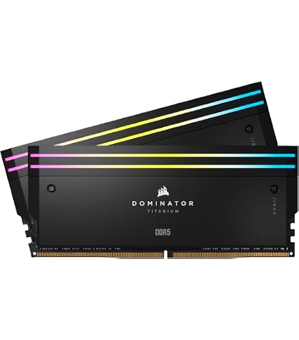 CORSAIR DOMINATOR TITANIUM RGB DDR5 RAM 64GB (2x32GB) DDR5 Tot