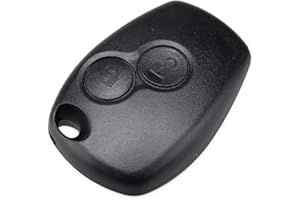 ENERGY 01 ENERGY01 2 Boutons Coque clé Compatible pour Renault Megane Modus Espace Laguna Duster Logan Dacia SANDERO Fluence Clio KANGOO (2 Boutons)