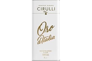 FRANTOIO OLEARIO CIRULLI Cirulli Olivenöl extra Natives, Evo Kalt extrahiertes italienisches (3 Liter)