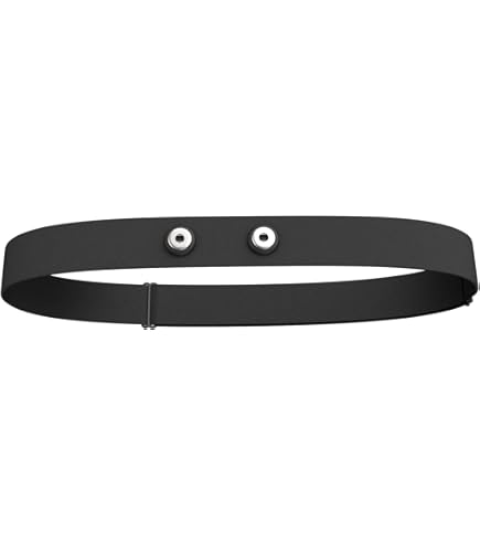 Fascia Toracica Cardio Con Sensore 45mm - Regolabile 62-130cm Per Garmin, Polar, Wahoo - Foto 5