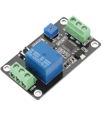 5x NE555 Delay Timer Relay Module - Einstellbar 0-10 Sekunden DC 12V