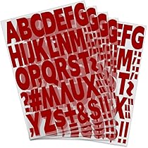 S.E.I 2-Inch Iron-on Letters - Black Flock Heat Transfer Letters For Clothing