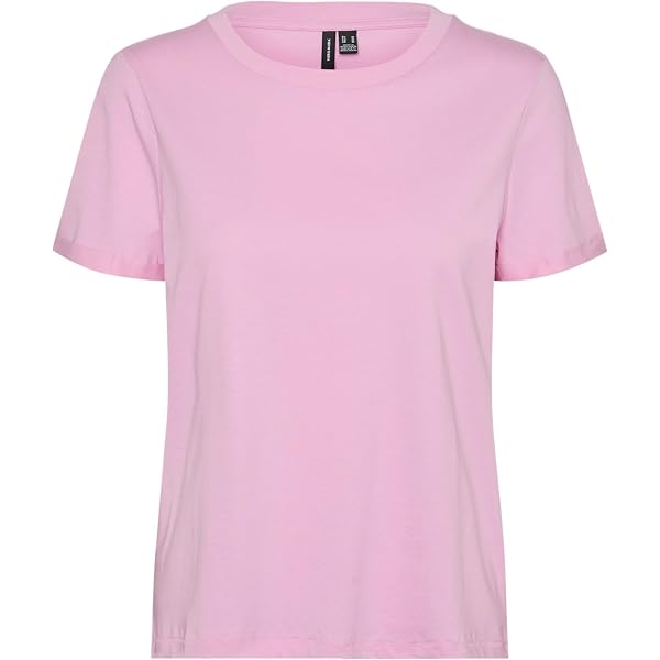 Vero Moda VMAVA PLAIN - T-shirt basic - black/nero