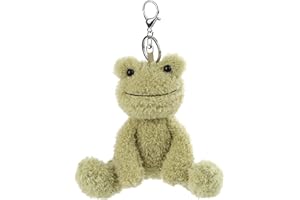 Apricot Lamb – Słodka wypełniona żaba breloczek do kluczy 15 cm