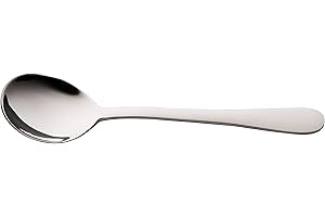 UTOPIA DEALS Utopia Gourmet 18/10, F10209-000000-B01012, Gourmet Soup Spoon (Box of 12)