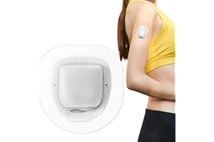 PPMAK Omnipod Lot de 55 patchs adhésifs étanches pour capteurs, ruban CGM et surpatchs transparents