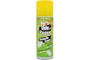 K-O CIDE K-OCIDE - Laque Anti-Puces - Spécial Parquets - Pulvérisateur Automatique - Auto Vidant - Invasions - 150 ml