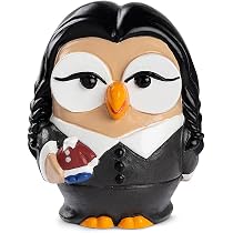 Egan Statuina Gufo Goofi Ceramica - Collezione Decorativa 8x10 Cm Multicolore