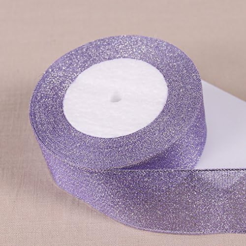 4Cm Color Implementation Implementation Of The Gold And Silver Ribbon Christmas Ribbon Candy Box Gift Packaging Bouquets Packaging, Light Purple Silver 21#