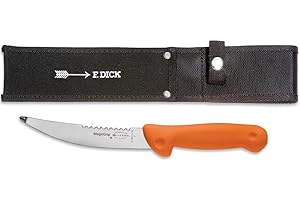 F. DICK ErgoGrip 8264115-53 - Cuchillo de caza con hoja de 15 cm, acero X50CrMoV15, inoxidable, 56° HRC)