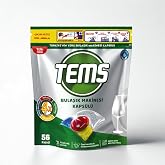 TEMS 4 &uuml; 1 arada Bulaşık Makinesi Kaps&uuml;l&uuml; 56'lı 627 gr