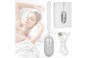 Yabound Sleep Aid Device, Handheld Sleep Aid, USB Charging Anxiety Device, Microcurrent Sleeping Aids for Anxiety, Sleep Aid Machine for Adults Relieve Anxiety and Stress (Silver)