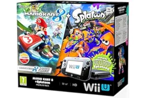 NINTENDO WII U MARIOKART 8 +SPLATOON PR PACK