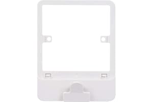 Schneider Electric Lisse White Moulded - Single Socket Surround with Clip, GGBLC1GS, White