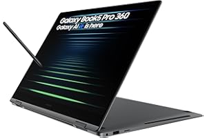 Samsung Galaxy Book5 Pro 360, Copilot+ PC, AI Laptop, 16" Touchscreen, S Pen Included, Intel Core Ultra, 16 GB Memory, 512 GB Storage, Wi-Fi 7, Long Battery Life, Gray