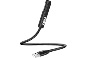 MillSO USB Mikrofon für PC Laptop PS5 PS4, Omnidirektionaler Kondensator Mikrofon mit 360° verstellbar flexiblem Schwanenhals für Aufnahme, Online-Chat, Spiele, Live-Podcasting, YouTube und Skype
