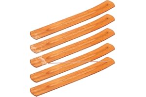 Xinzistar 5 Stück Räucherstäbchen Halter Holz Räucherstäbchenhalter Weihrauch Brenner Asche Fänger Ash Catcher Räucher ZubehörHome Fragrance Decor