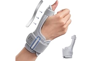 kichicho Daumenbandage Links und Rechts,Handgelenkstütze,Daumenorthese,Daumenschiene,Arthrose Daumenorthese zur Daumen Verletzungen, Sehnenscheidenentzündung, Arthritis, Sattelgelenk,Universal Größe