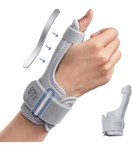 EDNYZAKRN Attelle De Doigt Pour Pouce, Index, Moyen, Annulaire Et Petit Doigt, Attelle De Protection Pour Tendinite, Rigidité, Courbure, Pliage, Bloc