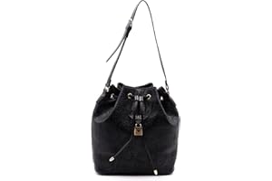 ALV by Alviero Martini - Borsa a secchiello in poliuretanica, con tasca interna con zip, con due tasche interne, per donna