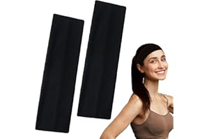 HDXH 2 PCS Headbands for both men and women,Elastic headband,Unisex Headbands for women’s hair For yoga, makeup,Fitness,Running and other scenarios,To keep the hair neat,Soft (Black)