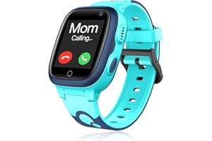 JOYMENT Kids Smart Watch LBS Tracker,Smartwatches for Children Kids with SOS Anti-Lost Math Game Call Camera Touch Screen Game Alarm for Boys and Girls (Dark Blue)