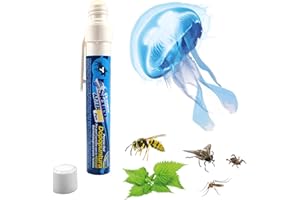 BULLTEK Pióro żelowe po nakłuciu 15 ml, szybkie działanie po upaleniu dla Meduzy, z łagodzącym amoniakiem, przeciw komarom, pokrzywy, muchy, machy, kleszcze, pszczoły, osy – po przebiciu