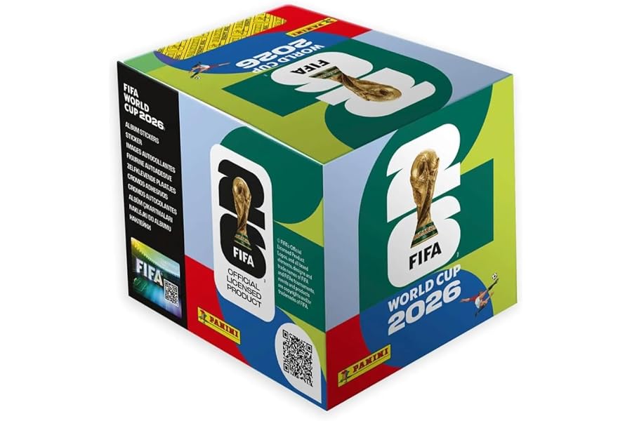 Panini - FIFA World Cup 2026 Colección Oficial Cromos Caja 50 sobres - Cromos Mundial 2026 - Colección Oficial Panini