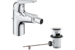 GROHE Swift Miscelatore monocomando per bidet, cromo, 24332001