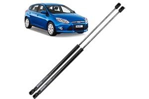 BIAREN 2x Rear Tailgate Boot Gas Struts For Ford Focus Mk3 Hatchback, Box Body 2010-2018 Lift Support System 385 (N) 600 MM 1718369 BM51A406A10AE 1747492 BM51A406A10AD