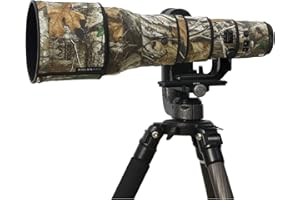 ROLANPRO Housse de protection étanche pour objectif Nikon Z 800 mm f6.3 VR S Camouflage Pluie Housse de protection pour pistolet à feu