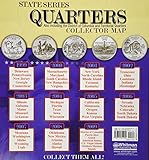 Image de State Series Quarters Collector Map: Also Including the District of Columbia and Territorial Quarters