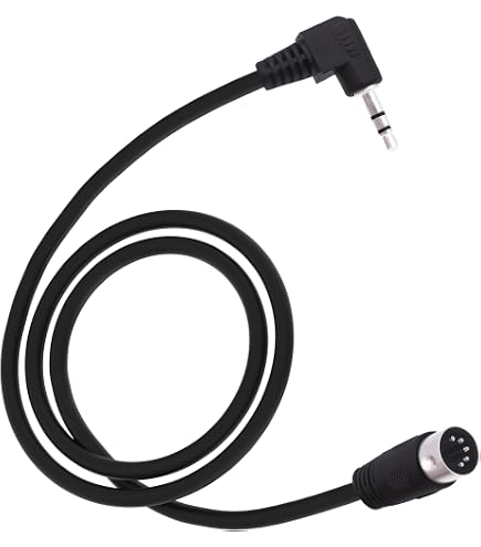 thumbnail image 2 of Boss BMIDI-1-35 Type A 3.5mm TRS To Male 5-pin DIN MIDI Cable - 1 Foot 2 of 14