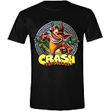 Crash Bandicoot - Logo Men T-Shirt - Black