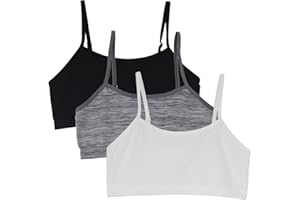 YR.Lover YINI Zurück zu Schule 1 Stück/3 Stück Mädchen-Sport-BHS-Westen Unterwäsche-Oben justierbarer Schulter-Bügel