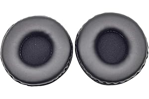 Geneic - Cuscinetti auricolari per cuffie S-ony MDR- ZX310 K518 K518DJ K81 K518LE in morbida pelle memory foam