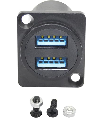 The Lord Of The Tools 2 Connettori HDMI Tipo D Femmina-femmina – 4K, 10.2 Gbps, Per Pannello E Montaggio A Parete
